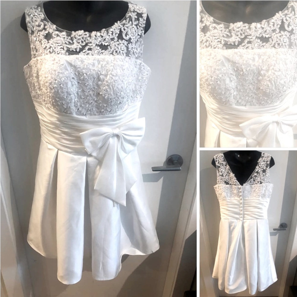 Wedding Dress M fit, coming soon thx